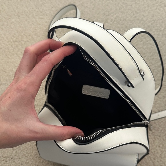 White Mini Backpack - Picture 5 of 5